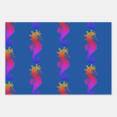 Unterseeboarding Wrapping Paper Flat Sheet Set 3 Geschenkpapier Set (Vorderseite)