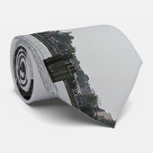 Unterseeboot an einem Hafen Krawatte (Gerollt)