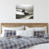 Unterseeboot der Virginia-Klasse Leinwanddruck (Insitu (Schlafzimmer))