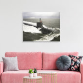 Unterseeboot der Virginia-Klasse Leinwanddruck (Insitu (Wohnzimmer))