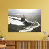 Unterseeboot der Virginia-Klasse Leinwanddruck (Insitu (Wohnzimmer))