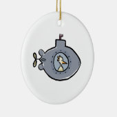 Unterseeboot Keramik Ornament (Rechts)