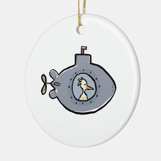 Unterseeboot Keramik Ornament (Links)