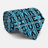 Unterseeboot, Seeschiff Krawatte (Gerollt)