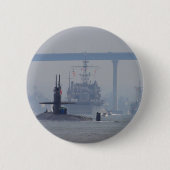 Unterseeboot-Subventions-nukleare Schiffs-Marine Button (Vorderseite)