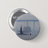 Unterseeboot-Subventions-nukleare Schiffs-Marine Button (Vorne & Hinten)