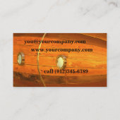 Unterseebootvorlage für die Visitenkarte (Rückseite)