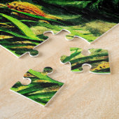 unterseeischer Taucher Vierzigerjahre Illustration Puzzle (Seite)