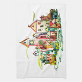 Unterseeisches Dorf Handtuch (Vertikal)