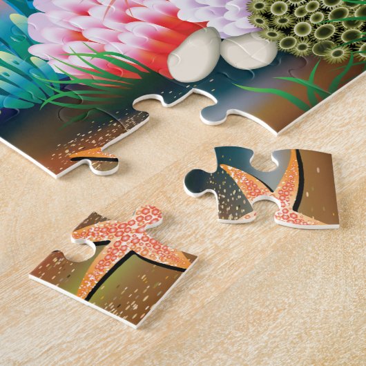 Unterseeisches Leben Puzzle (Seite)