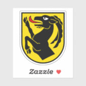 Unterseen Wappen, Schweiz Aufkleber (Blatt)