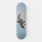 Unterseeraum Meeressäugewal Orca Skateboard (Vorderseite)