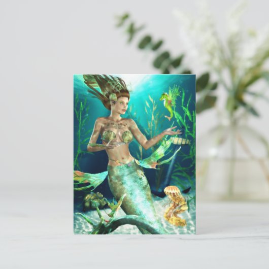 Unterseeunternehmen Postkarte (Stehend Vorderseite)