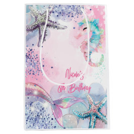 Unterseezauberei Geburtstagsbash Mittlere Geschenktüte