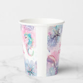 Unterseezauberei Geburtstagsbash Pappbecher (Rechts)