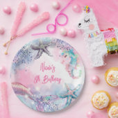 Unterseezauberei Geburtstagsbash Pappteller (Party)