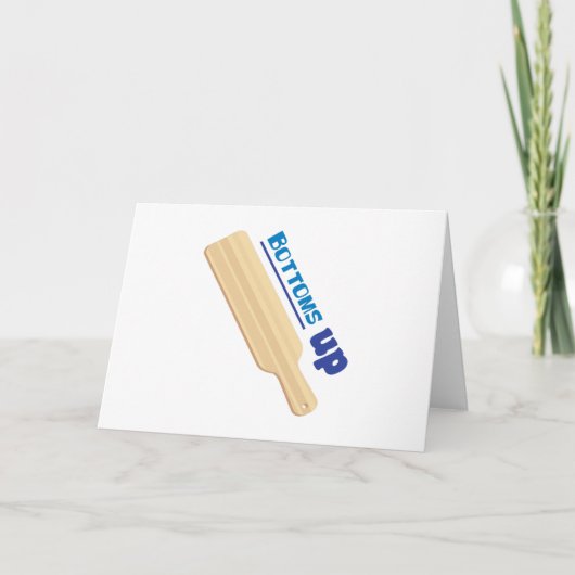 Unterseiten oben karte (Vorderseite)