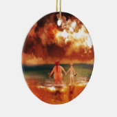 Unterseiten oben keramik ornament (Rechts)