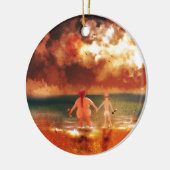 Unterseiten oben keramik ornament (Links)