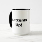 Unterseiten Up Baby in der Geb5rmutter-Tasse -- Tasse (Vorderseite Links)