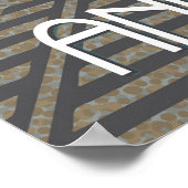 Untersetzer 15 Jahre Poster (Ecke)