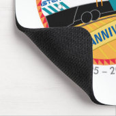 Untersetzer-15. Jahrestag Mousepad (Ecke)