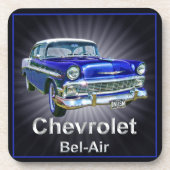 Untersetzer 1956 Chevrolets Bel Air (Vorderseite)