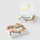 Untersetzer 4-Fotovorlagenrand - Drucken (Seitenansicht)