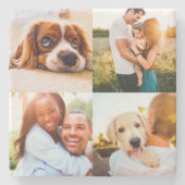 Untersetzer 4-Fotovorlagenrand - Drucken (Vorderseite)