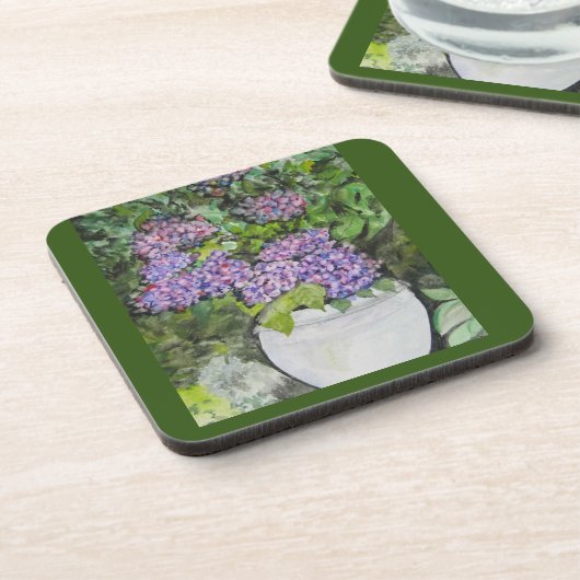 Untersetzer 6 Packung Hydrangeas (Linke Seite)