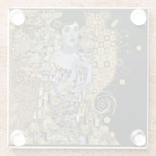 Untersetzer Adele Klimt (Rückseite)