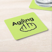 Untersetzer Aging Gedreht (angewinkelt)