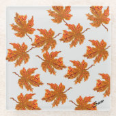 Untersetzer: Ahornleaf Glasuntersetzer (Vorderseite)