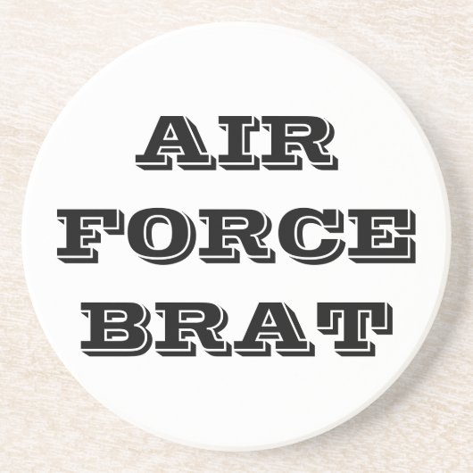 Untersetzer Air Force Brat (Vorne)