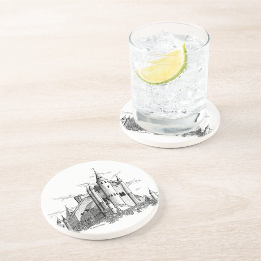 Untersetzer - Alcazar - Burg (Seite)