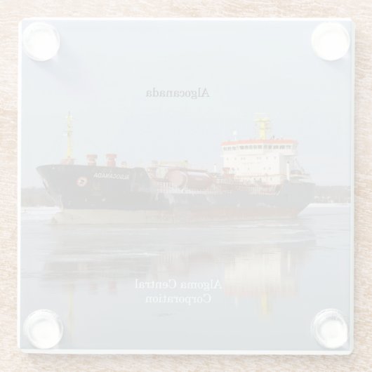 Untersetzer Algocanada (Rückseite)