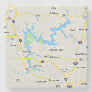 Untersetzer Allatoona, Lake Allatoona Georgia