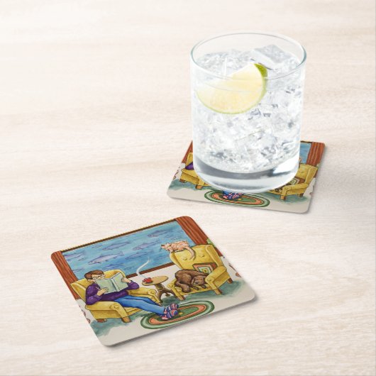 Untersetzer am Regentag (Vor Ort)