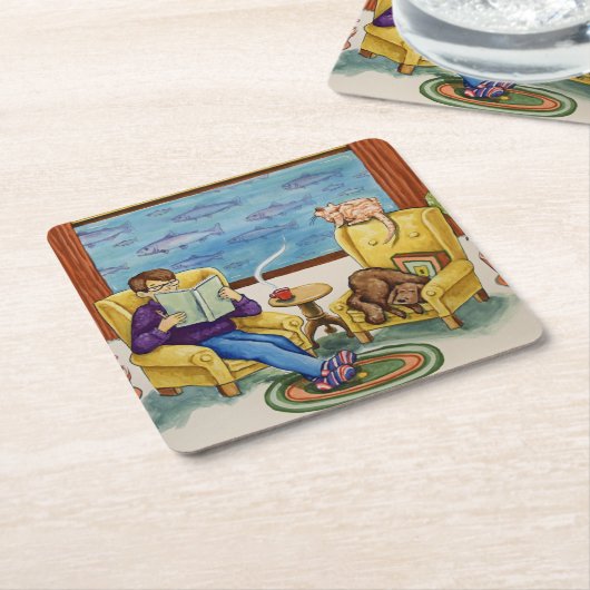 Untersetzer am Regentag (angewinkelt)