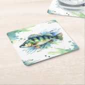 Untersetzer - Aquarellfarbenserie: Perle (angewinkelt)