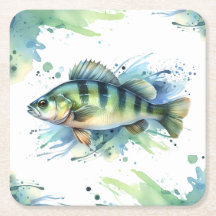 Untersetzer - Aquarellfarbenserie: Perle