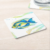 Untersetzer - Aquarellreihe: Angelfish (angewinkelt)