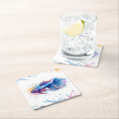 Untersetzer - Aquarellreihe: Betta Fish (Vor Ort)