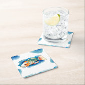 Untersetzer - Aquarellreihe: Koi Fish (Vor Ort)