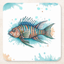 Untersetzer - Aquarellreihe: Seeteufel