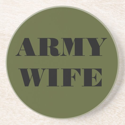 Untersetzer Army Ehefrau (Vorne)