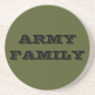Untersetzer Army Family
