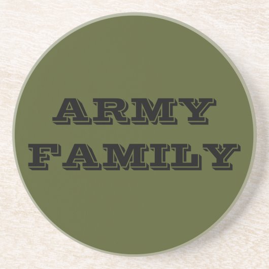 Untersetzer Army Family (Vorne)