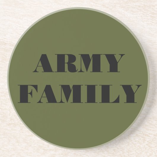 Untersetzer Army Family (Vorne)