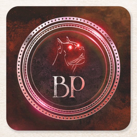 Untersetzer auf Papier - M&S-Pfirsiche (Vorderseite)